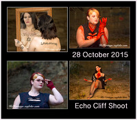 28 October 2015 ECHO CLIFF photo shoot